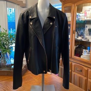 Blank NYC faux leather jacket, Size XXL